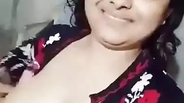 Bangladeshi Bigboob Unsatisfied Married Bhabi Showing For Hubby