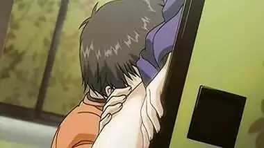 Anime porn of a young and hot hentai sucking cock cartoon
