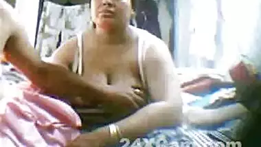Indian Woman’s Big Boobs Enjoyed By Son