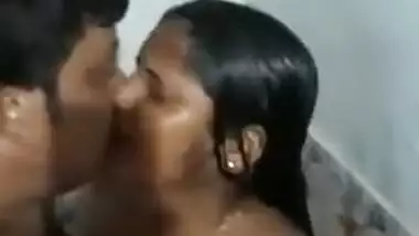 Man and Desi wife decide to film the porn video in the shower room