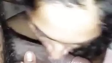 Today Exclusive- Hot Look Desi Girl Blowjob And Fucked In Doggy Style