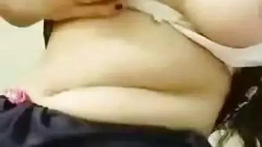 Desi Babe Pressing Nipples