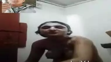 Paki Girl Bathing On Video Call