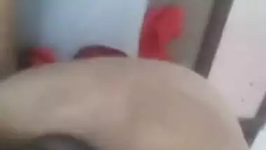 Cute Girl Showing Her Big Ass