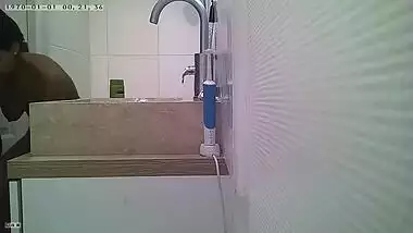 Indian Beauty in shower spy cam