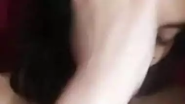 Desi cute girl show her big boobs selfie video