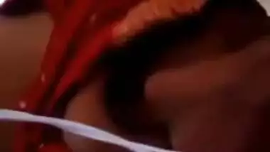 Indian Village Bhabi Showing her tits