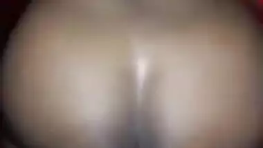 Big ass tamil wife doggy style fucking and cumshot with loud moaning