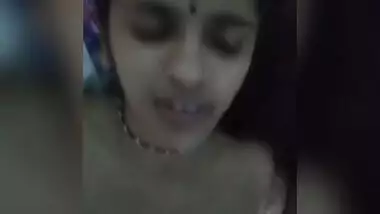 Real desi Indian bhabhi moans during sex