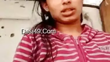 Hot Desi Girl Shows Her Boobs And Bathing To Lover On Video Call Part 5