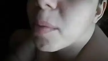 indian aunty blowjob and eat cum