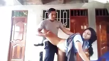 Police fucks desi school girl