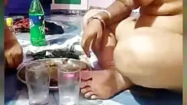 Desi Drunken Randi with Lover On Live chat Show Play