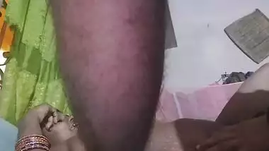 Indian wife screaming in pain and pleasure