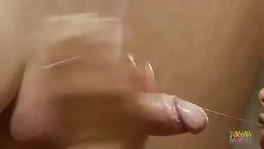 Good looking slut takes a delicious cock in her mouth and pussy