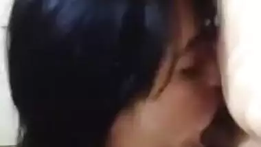 Sexy Indian girl sucking dick of her boss