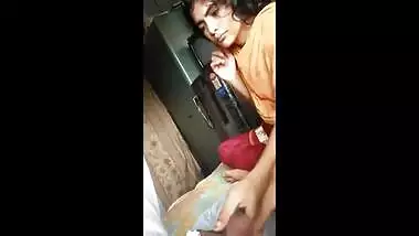 Dhanbad girl sucking cock and hand job for loverv