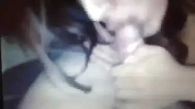 Sexy girl blowjob to lover