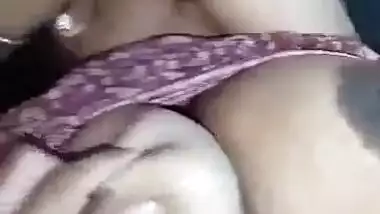 Big booby Bengali GF pussy fingering by BF