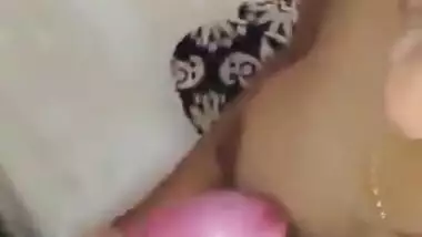 Indian Girl Jerking Cock