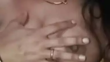 Horny bhabhi showing her big boobs and pussy