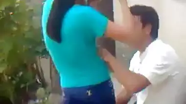 Desi teen caught while having her ass banged
