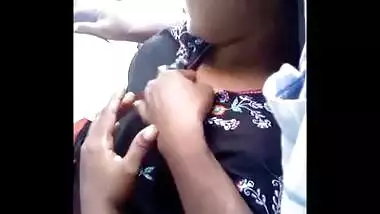 deshi girl boob press feling