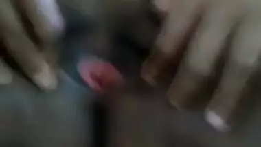 Telugu aunty pussy show to her WhatsApp lover video