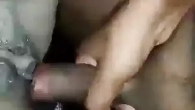 Desi Dehati MMS Showing Bhabhi Sucking Penis