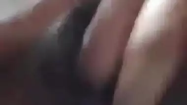 Young girl fingering hard