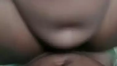 Tamil Wife Riding His Husband Front View