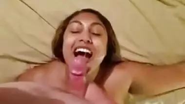 Wifey taking another one of hubbys friends facial