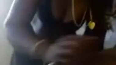 Tamil aunty sucking cock of her lover 