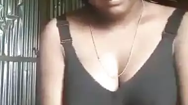 Beautiful Desi Super Sexy Girl Showing On Video Call With Bangla talk