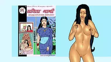 Beautiful Desi Savita Bhabhi enjoys XXX pussy-nailing in comic video