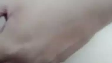 Paid girl shows her boobs on video call