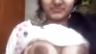 Desi teen tease me with her big boobs