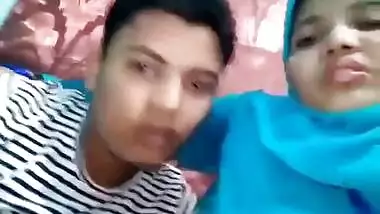 Bangladeshi College Lover Sucks On Her Boobs