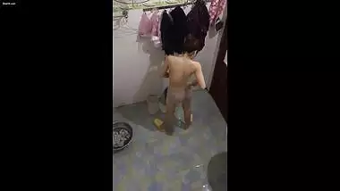 Nepali college girl hiddencam shower