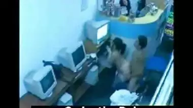 Office sex- CCTV hiddencam