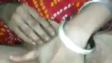 Horny Bhabhi showing boobs fingering pussy and ready for fuck