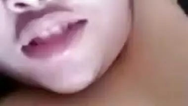 Chubby Bangladeshi girl showing on video call