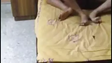 Desi Bangalore wife in hot lingerie fucking wid husband