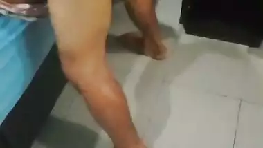 Cuckold sex of husband seeing his wife fuck her colleague