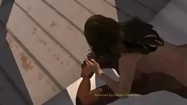 Arthur Phoenix Meets Hindi (Orgasmic Second Life, SL Sex)