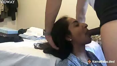 Sexy college girl’s blowjob sex video with her BF