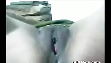 Indian girl Reshma showing boobs and fingering pussy