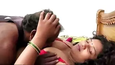 Desi Bhabhi With Lover Enjoying her Big Boobs Suck