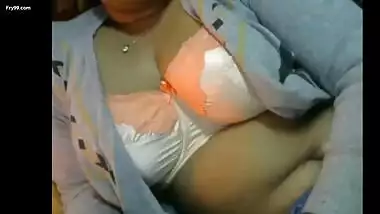 Indian Housewife On Webcam