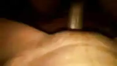 Horny Indian lover plays with dick